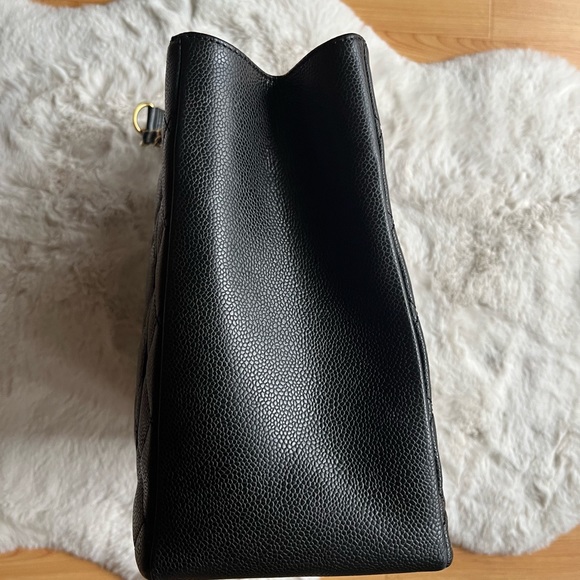 CHANEL Grand Shopping Tote in Black Caviar Leather - Picture 9 of 15